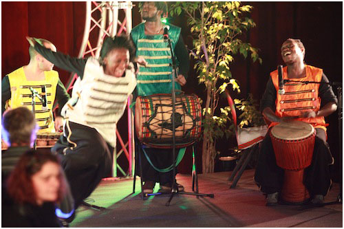 Groupe de percussion africaine de Guin&eacute;e